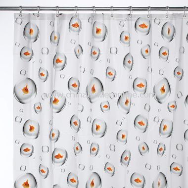 Bubblefish EVA Shower Curtain from China