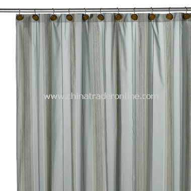 Chadwick Blue Shower Curtain