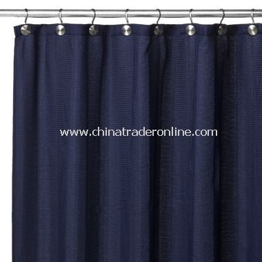 Weston Fabric Shower Curtain - Navy