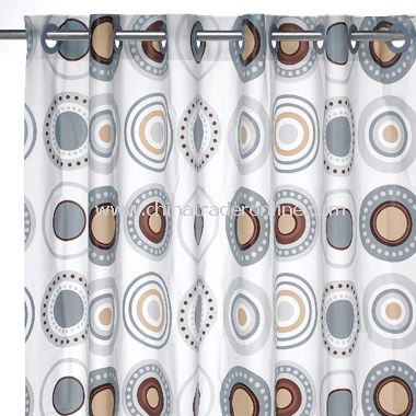 Whirly Gig PEVA Shower Curtain from China