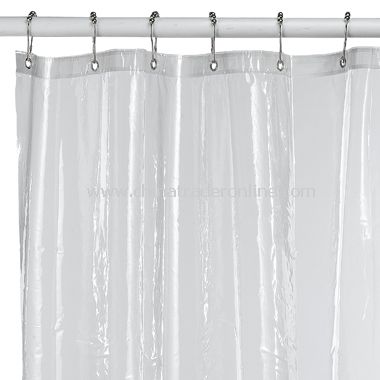 Clear Stall EVA Vinyl Shower Curtain Liner