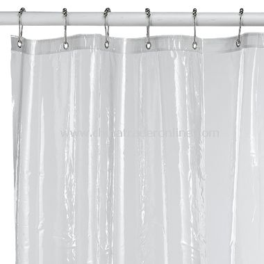 Eco Soft Clear Extra Large Shower Curtain Liner