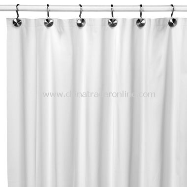 Eco Soft Ivory Shower Curtain Liner