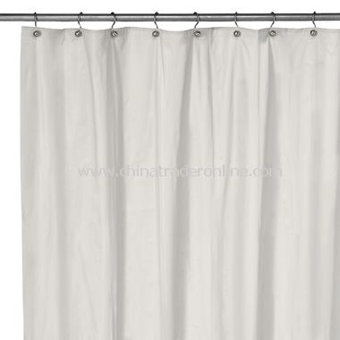 Eco Soft White Extra Large Shower Curtain Liner