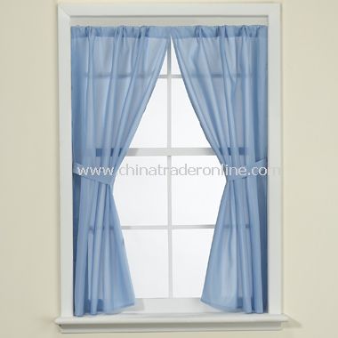 Fabric Bathroom Window Curtain