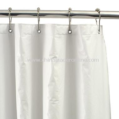 Heavy Duty 10 Gauge Vinyl Shower Curtain Liner