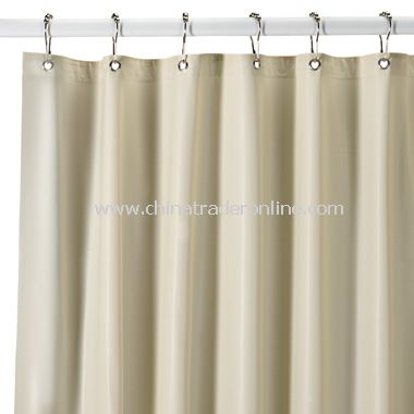 Heavy Duty 10 Gauge Vinyl Shower Curtain Liner from China