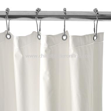 Heavy Gauge White Shower Curtain Liner