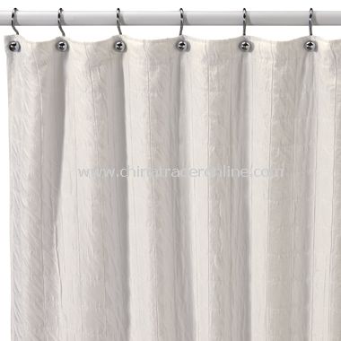 Parachute Ivory Fabric Shower Curtain