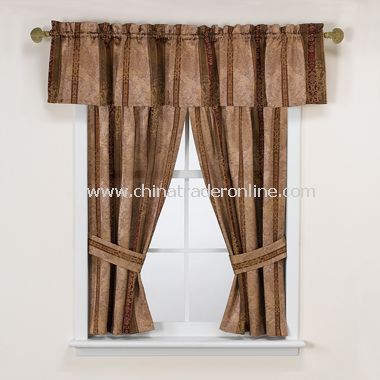 Townhouse Bathroom Window Valance