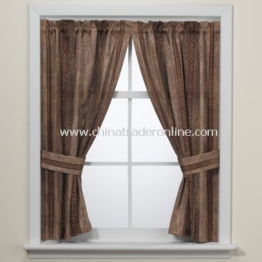 Townhouse Tailored Window Curtain Pair by Croscill