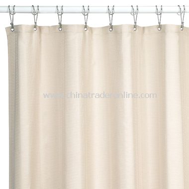 Weston Ivory Fabric Shower Curtain