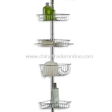 4-Tier European Bath Caddy Pole