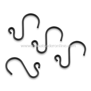 Axis Loop Bronze Shower Curtain Hooks (Set of 12) from China