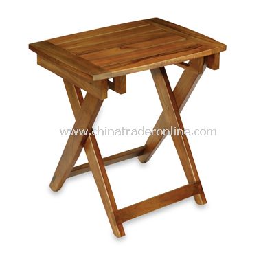 Teak Folding Shower Bench from China