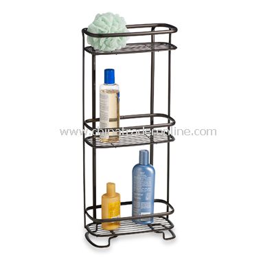 Axis Bronze 3-Shelf Bath Tower from China