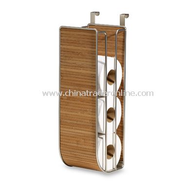 Formbu Natural Bamboo Over-The-Tank Toilet Tissue Holder from China