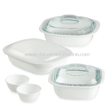 8-Piece Glass Bakeware Set