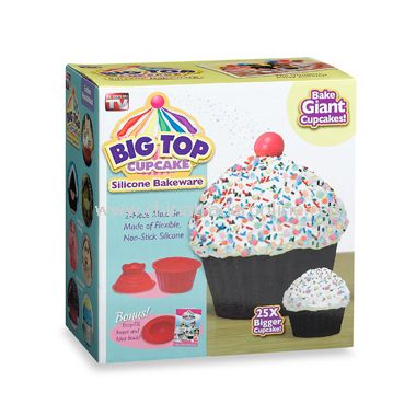 Big Top Cupcake Silicone Bakeware from China