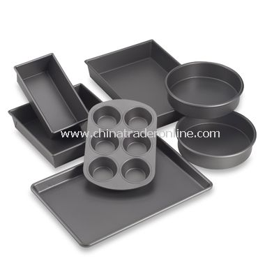 Chicago Metallic Professional Non-Stick 7-Piece Metal Bakeware Set