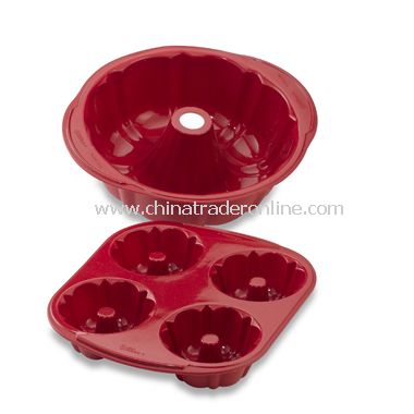 Silicone Non-Stick Fluted Tube Pans from China