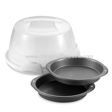 Wilton Cake Caddy and Pan Set from China