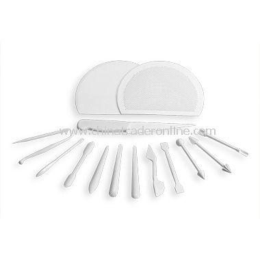 15-Piece Marzipan Tool Set