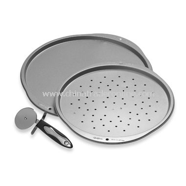 3-Piece Pizza Pan Set