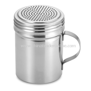 All Purpose Stainless Steel 10-Ounce Shaker with Handle