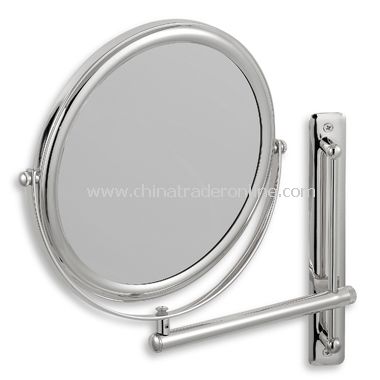 Jerdon 3X/1X Chrome Finished Wall Mount Mirror