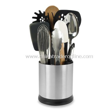 Oxo Stainless Steel Rotating Utensil Holder from China