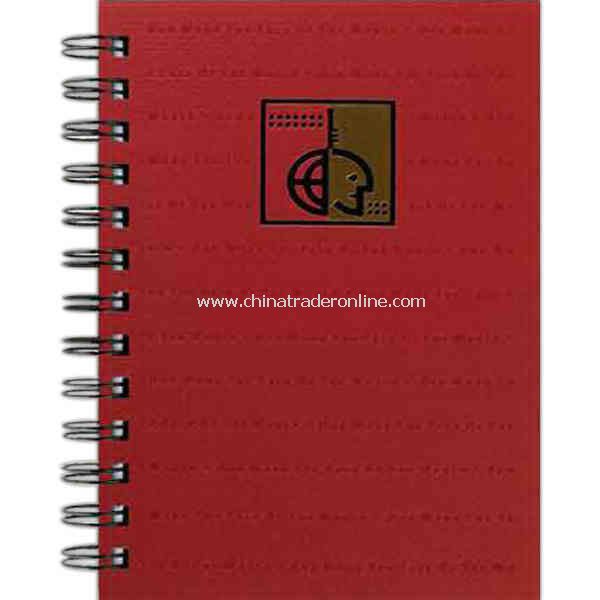 100 sheets - Note pad journal with recycled cover, 5 x 7