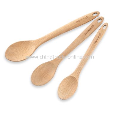 Calphalon 3-Piece Wood Spoon Set