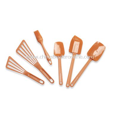 Rachael Ray 6-Piece Kitchen Utensil Set - Orange from China