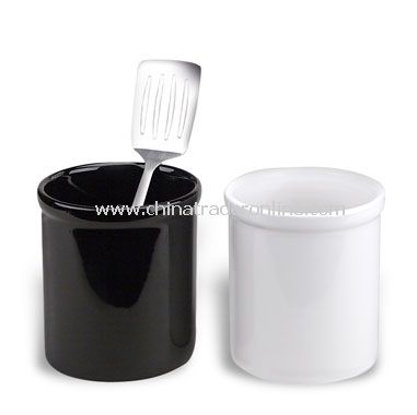 Ceramic Utensil Holder Crock