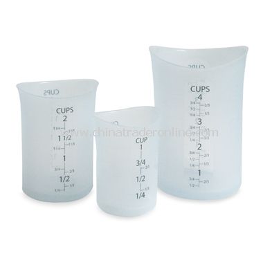Beaker Measuring Cups (Set of 3) from China