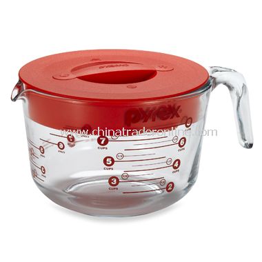 Pyrex 8-Cup Measuring Cup with Lid from China