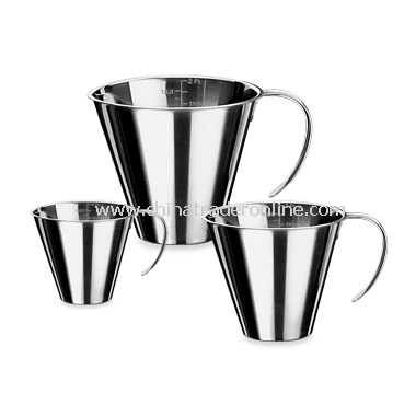 Stainless Steel Stackable Measuring Jug from China