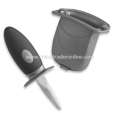 Trudeau Oyster Knife and Case (2-Piece Set)