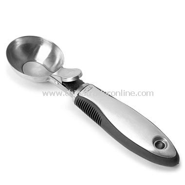 Oxo Stainless Steel Lever Ice Cream Scoop from China