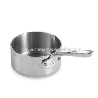 Stainless 1/2-Quart Butter Warmer with Pour Spouts