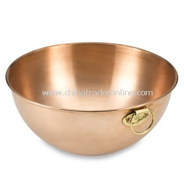 4 1/2-Quart Copper Mixing Bowl from China