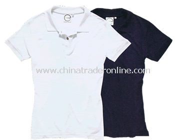 Bamboo Ladies Polo Shirts from China