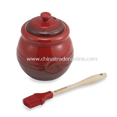 Barbecue Sauce Jar with Basting Brush from China