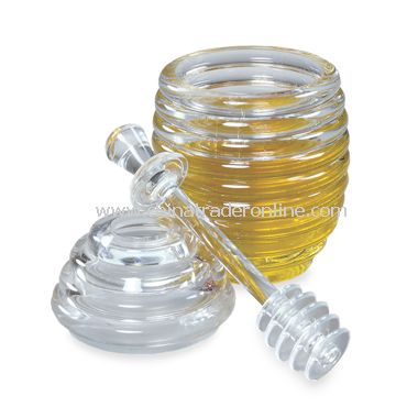 Honey Jar & Dipper from China