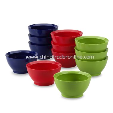 La Jolla Single Serving Bowls (Set of 4), BPA Free from China