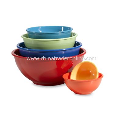 Melamine 6-Piece Mixing Bowl Set from China