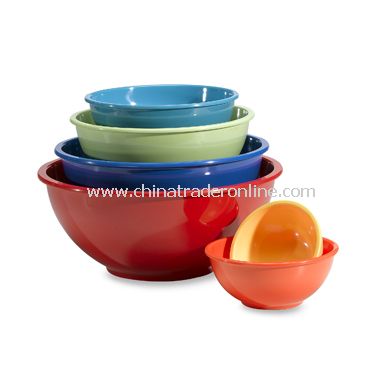 Melamine 6-Piece Mixing Bowl Set