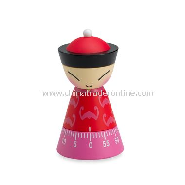 Mr. Chin Kitchen Timer by Alessi - Red from China