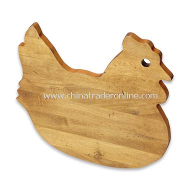 J. K. Adams Novelty Cutting Board - Chicken from China